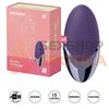 Purple Pleasure estimulador de clitoris con carga USB